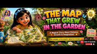 The Map That Grew in the Garden 🗺️ | Magical Kids Story About Patience & Growth | Alaia TV Australia