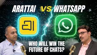 Arattai vs WhatsApp – Indian App Finally Beats the Giant? #trending #arattaiapp #whatsapp screenshot 1