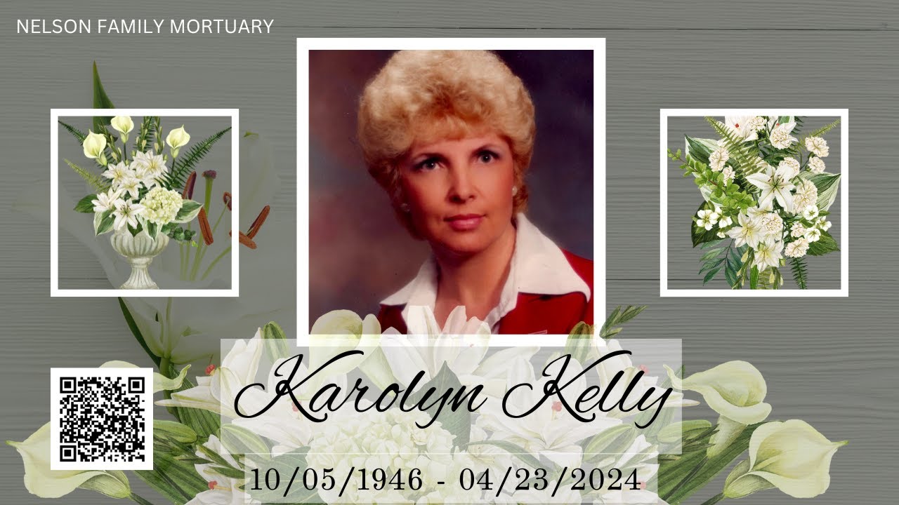 Karolyn Kelly Funeral Service - YouTube