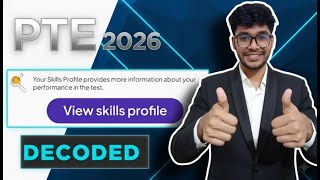 PTE 2026 Skills Profile Explained | PTE Scoring System Fully Decoded🔍