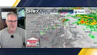 Tuesday AM 7/28 forecast. Another hot one again today but some thunderstorm chances.