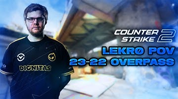 Lekr0 Overpass (23-22) CS2 POV vs Heroic | PGL CS2 Major Copenhagen 2024 Europe RMR Open Qualifier 2