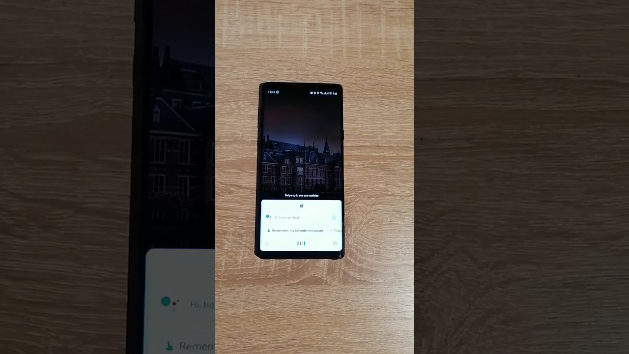 Hey google Note9 A10 - YouTube