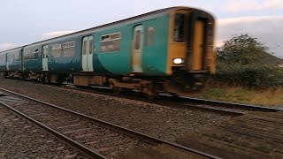 161121 - Class 150 - Tfw In Arriva Wales Livery - 150264 Llandudno To Manchester Airport