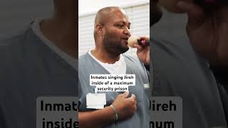 Inmates singing Jireh inside of prison #jesusshorts #jesuslovers #jesuslovesyou papajesus #worship