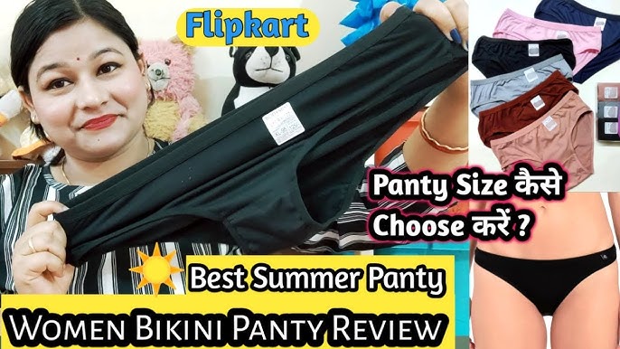 Flipkart Women Panties Combo Review, Flipkart Cotton Panty, Size &  Quality Check