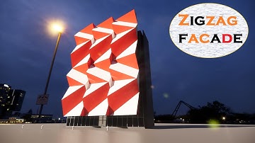 BIM Revit Tutorial = Beautiful Zigzag facade in Revit