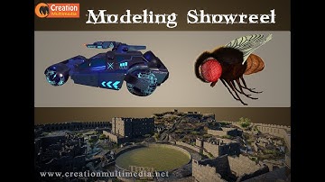 Modeling & Texturing Showreel Created By Rushikesh pawar | Creation Multimedia Animation Institute.