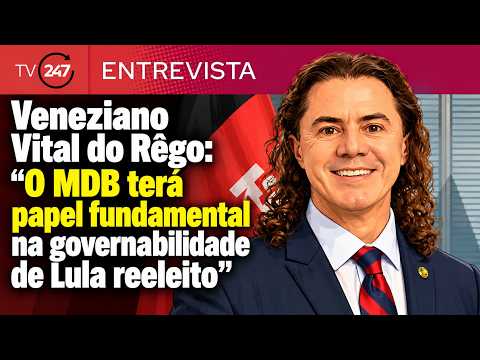 Veneziano Vital do Rêgo: “O MDB terá papel fundamental na governabilidade de Lula reeleito”