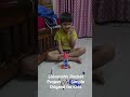 ₹#Shivansh’s #Rocket #Project 🚀 | Easy Paper Craft DIY for ₹Kids #shivansh #entertainment #funny