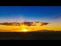 夕日に向かって