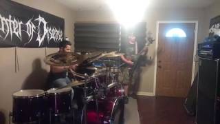 Center of Disease, Pestilence and Death Tour rehearsal, 3-23-2017,