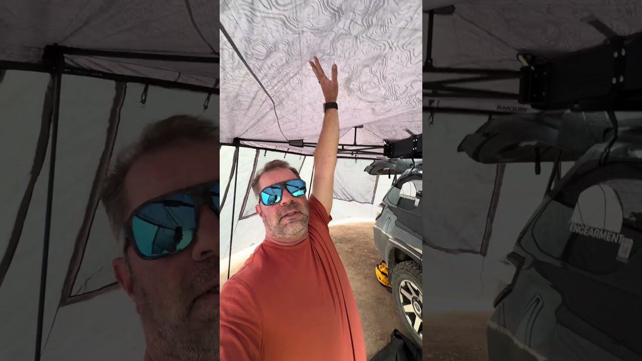 Yakima OverNOut 270 XL awning with full wall setup