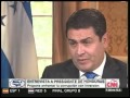 Entrevista del presidente Juan Orlando Hernández a CNN