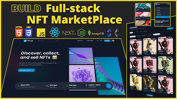 Build Full-Stack NFT Marketplace On Ethereum BlockChain | NFT Marketplace Full Stack Dapps Project