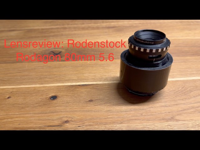 Lensreview Rodenstock Rodagon 80mm 5 6 - YouTube