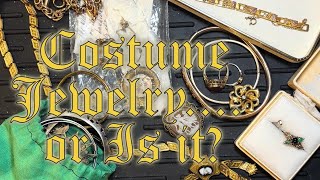 Estate "Costume" Jewelry....that’s actually gold! #gold #silver #native #jewelry #jewellery