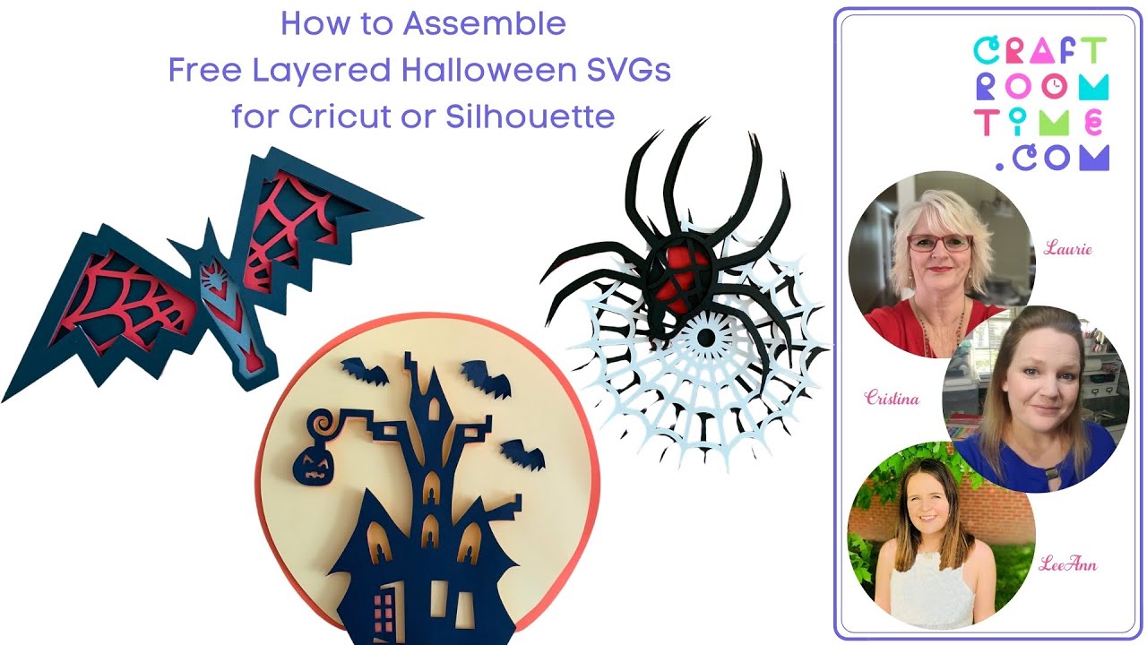 Download How To Assemble The Free Halloween Layered Svgs Youtube SVG, PNG, EPS, DXF File