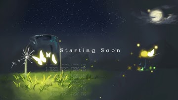 Butterflies Animated Stream Overlays | Twitch Package | Twitch Overlays