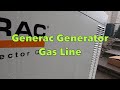 HVAC: Generac Generator | Gas Line Install