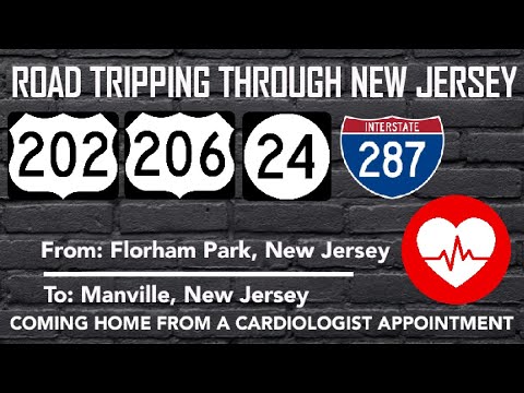 07.18.2023: POV Driving from Florham Park, NJ to Manville, NJ USA | With relaxing music included