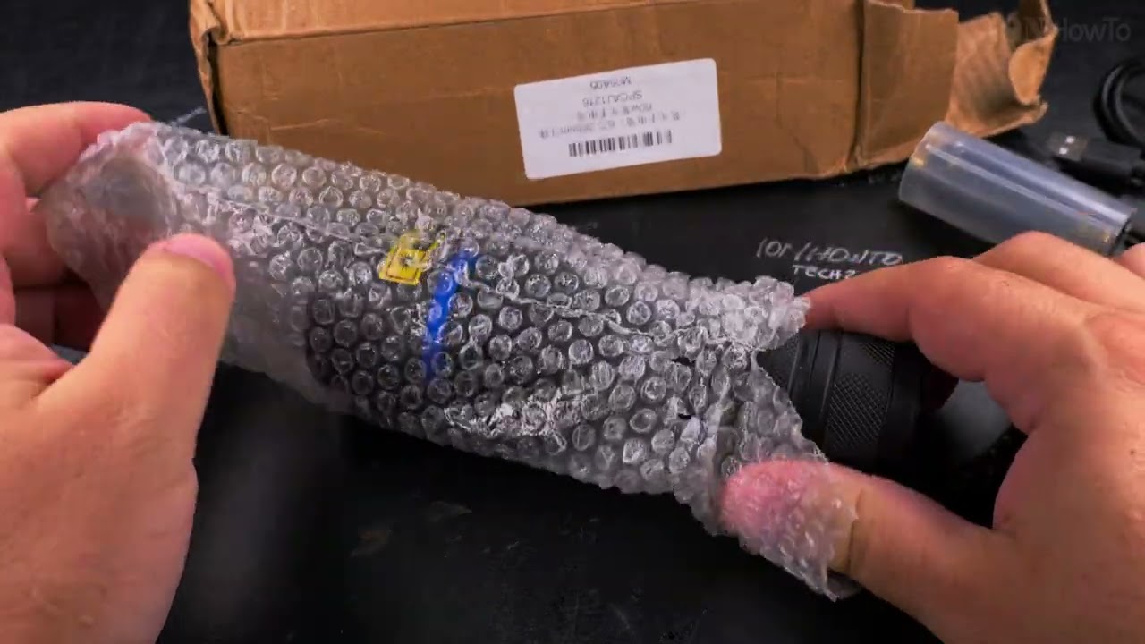 Vastfire UV 365nm 60W Flashlight Unboxing