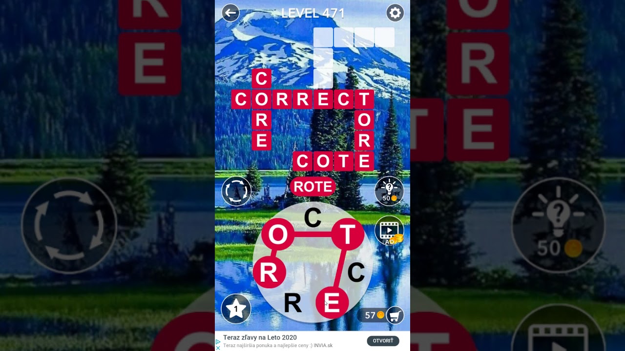 Word Crossword Search level 471