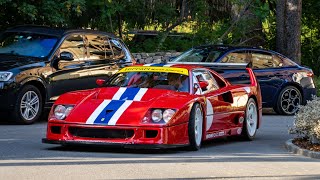 This street-legal ferrari f40 lm was one of my favourite cars during
the supercar owners circle weekend switzerland 2019. only 19 exist and
is th...