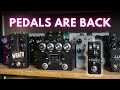 Pedals are back
