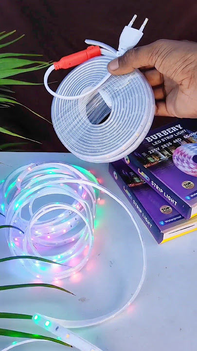 diwali waterproof 1200 LEDs 10 m Multicolor Steady Strip Rice Lights #shorts #shortsfeed