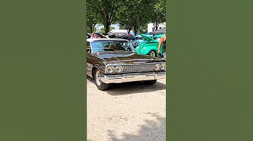 1963 Chevrolet Impala Classic Car Drive By Engine Sound Easy Rodders Car Show 2024
