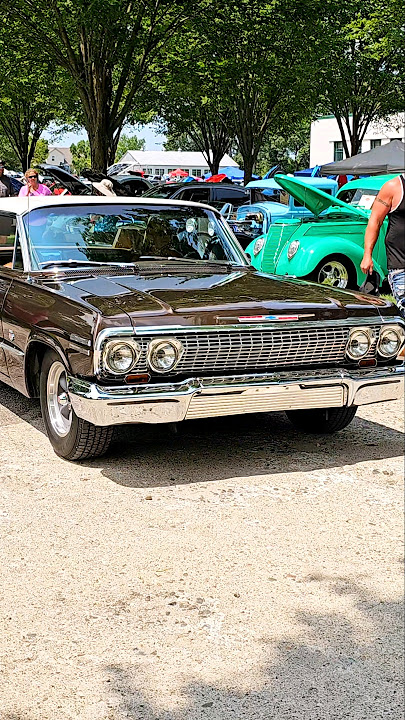 1963 Chevrolet Impala Classic Car Drive By Engine Sound Easy Rodders Car Show 2024