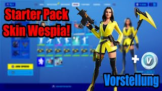 Wespia-Paket ist da! | Starterpaket 11 Skin Wespia Vorstellung! | Fortnite Battle Royale