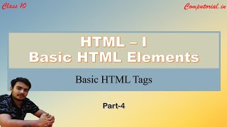 Celebrity Basic HTML Tags || HTML || Part 4 || Class 10 Profile
