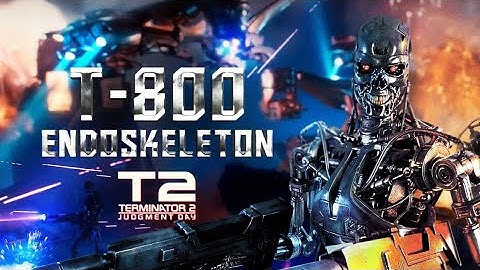 UNBOXING TERMINATOR 2 JUDGMENT DAY - T-800 Endoskeleton 1/3 Museum Masterline Prime 1 Studio !
