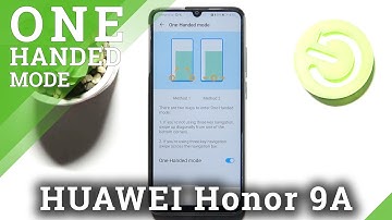 How to Enter One Handed Mode in Honor 9A - Shrink Screen