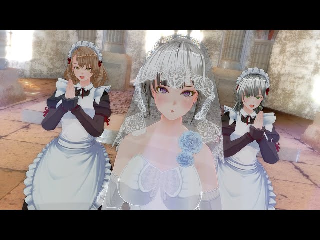COM3D2】sweet sweet everyday 俺の嫁(夢) in 古い教会 ダンス