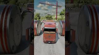 Truck crash Cartoon #gaming #ytshorts #yt #trending #viral