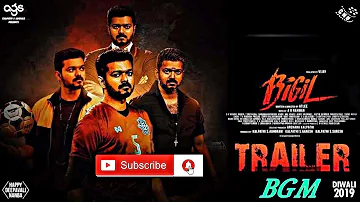 Bigil - Official Trailer High Quality BGM 2D | Thalapathy Vijay | Atlee | AGS Cinemas