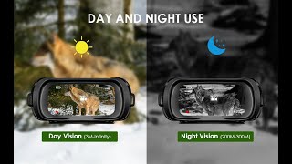 Infrared Digital Hunting Night Vision Scope Camcord Binoculars With Camera