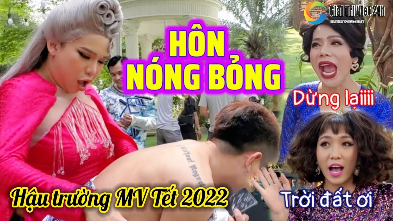 Hậu trường Hương Nam MV Xu Cà Na: Su Su hôn Trai Đẹp... - youtube