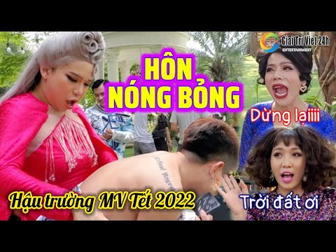 Video Hậu trường Hương Nam MV Xu Cà Na: Su Su hôn Trai Đẹp... - youtube