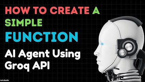 How to Build an AI Function Agent with Groq API in Python | Step-by-Step Tutorial