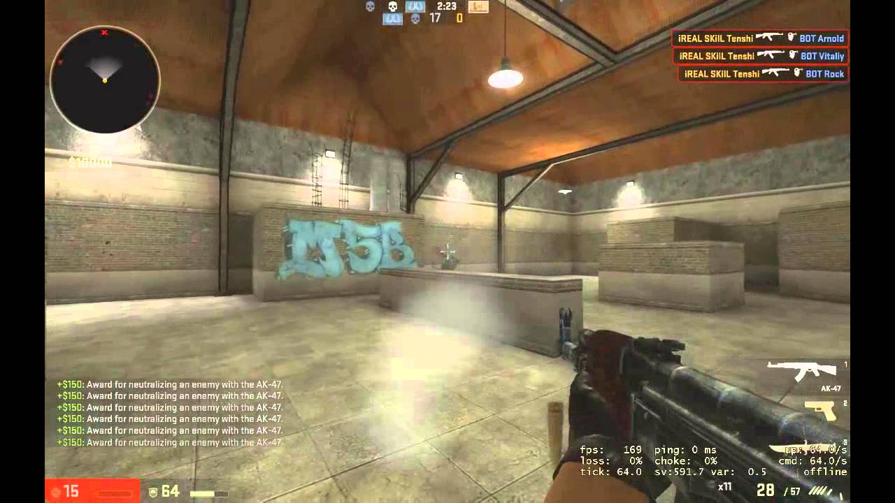 CS:GO AK Practice [Bot Expert] - YouTube