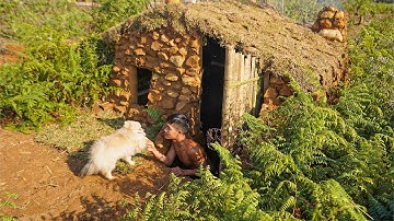 Build Underground Hobbit House With Primitive Skills  - Part 1