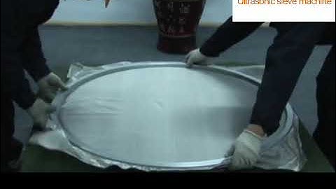 How to Install Vibrating Screen Sieve Mesh