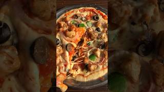 cheesy pizza || without oven || #viral #trending #food #ytshorts #easyrecipe