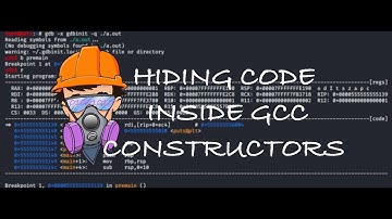 Reverse engineering - Hide code behind GCC constructors