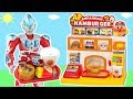 银河S奥特曼快餐汉堡店奥特蛋打怪兽 超人力霸王ウルトラマンUltraman