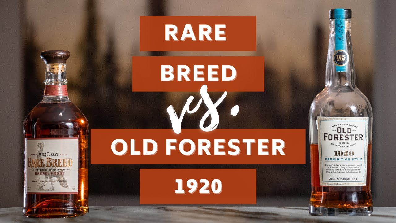 СЛЕПОЕ СРАВНЕНИЕ Rare Breed и Old Forester 1920 | Какой бюджетный фаворит с высокой крепостью луч...